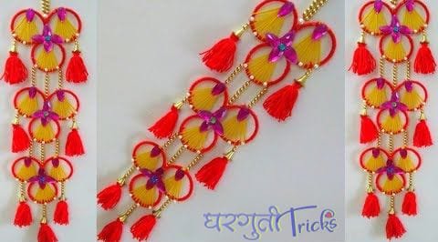 टाकाऊ वस्तू पासून टिकाऊ वस्तू बनवणे -जुन्या बांगडयापासुन