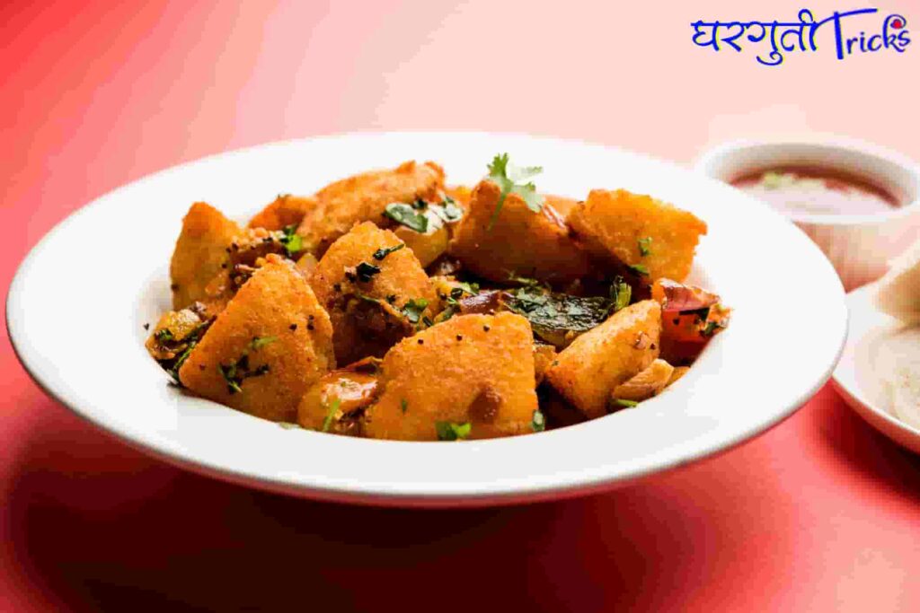 इडली फ्राय - उरलेल्या इडलीचा तुम्ही इडली फ्राय देखील करू शकता (idali recipe marathi) / (इडली रेसिपी मराठी)